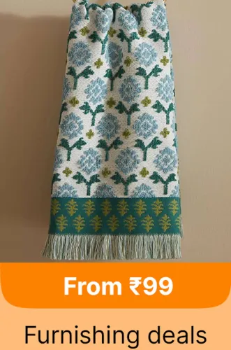 Image of Home Furnishing starting @ ₹99 on Flipkart GOAT Sale