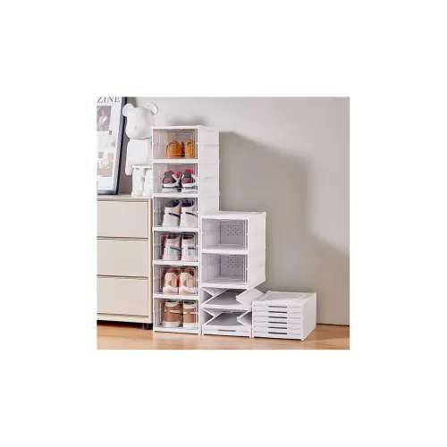Image of Homecloud Drop Front Foldable Shoe Organizer