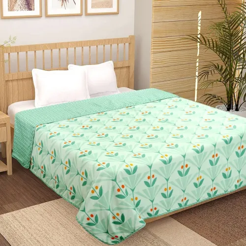 Image of HOMEKART Cotton Super Soft Brushed Microfiber 2 Layer Single Bed Dohar