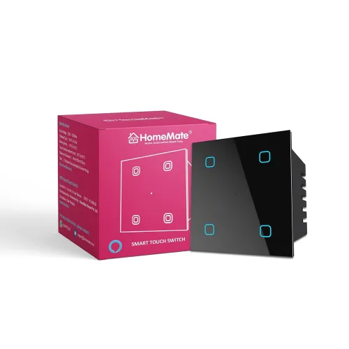 Image of HomeMate® Wi-Fi Smart 4 Gang