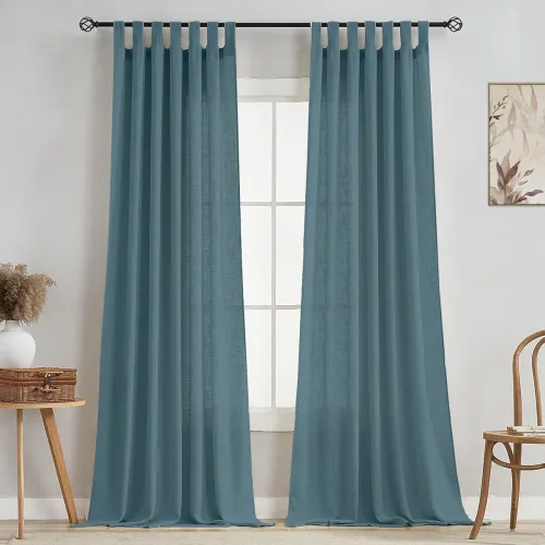Image of HOMEMONDE Door Curtains 7 Feet Long Pack of 2
