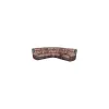HomeTown Eclairs Solid Wood Lounger with Recliner in Brown Color