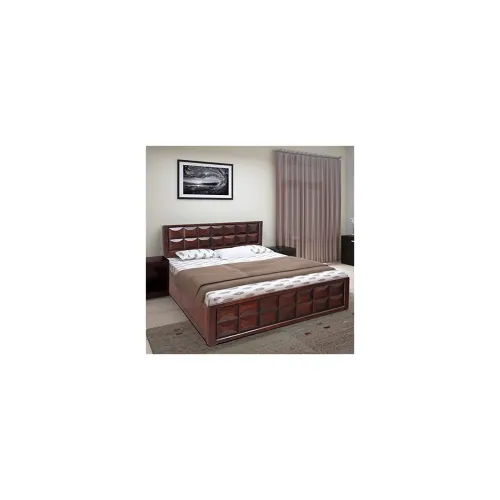 Image of HomeTown Florence Queen Size Bed (Walnut)