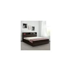 HomeTown Wood Box Storage Queen Size Bed