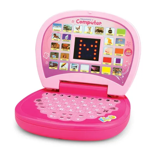 Image of HOMOZE Kids Educational Learning Laptop with Music