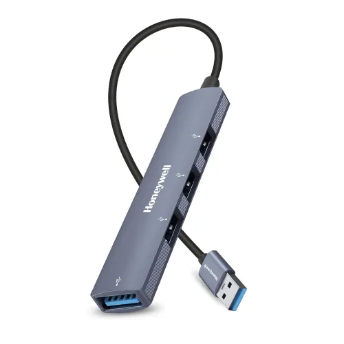 Image of Honeywell 4-in-1 Ultra Slim USB Hub (1x USB 3.0 + 3x USB 2.0)