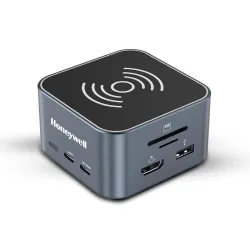 Honeywell New Launch 12-in-1 Type C Dock with 4K HDMI, MagSafe Wireless 15W,