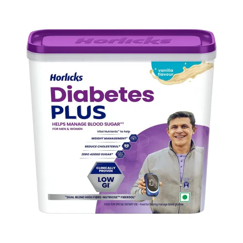 Image of Horlicks Diabetes Plus, Vanilla, 1kg Container
