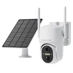HOSAFE.COM CCTV Camera With Solar Panel