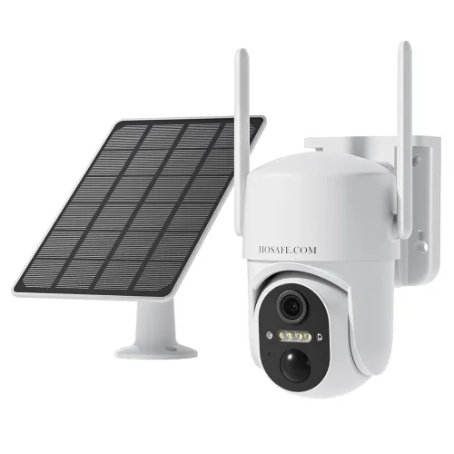 Image of HOSAFE.COM CCTV Solar Camera for Home Outdoor