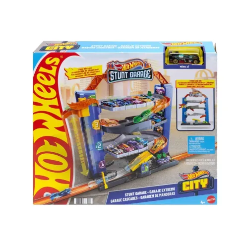 Image of Hot Wheels™ City Stunt Garage Play Set 
