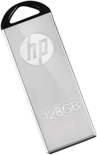 Image of HP 128GB High-Speed USB 2.0 / 3.0 OTG Pen Drive (Silver)