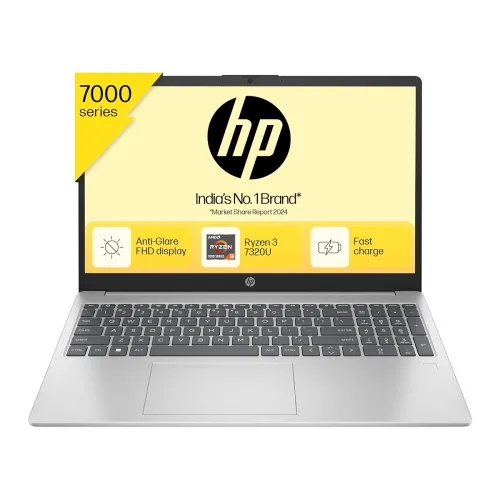 Image of HP 15, AMD Ryzen 3 7320U 8GB LPDDR5, 512GB SSD Laptop