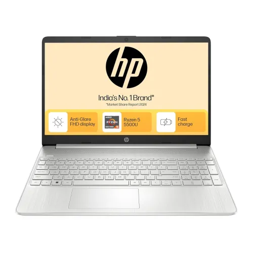 Image of HP 15s, AMD Ryzen 5 5500U Laptop