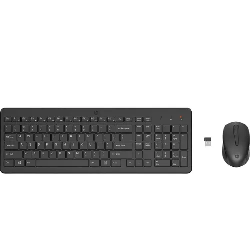 Image of HP 330 Wireless Black Keyboard and Mouse Set