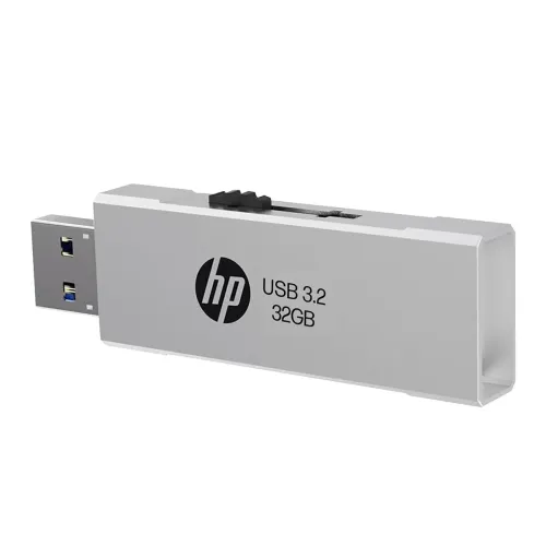Image of HP 818w Flash Drive Silver Metal