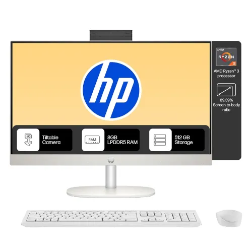 Image of HP (B0F18Z2W51) All-in-One 24 Desktop Pcs