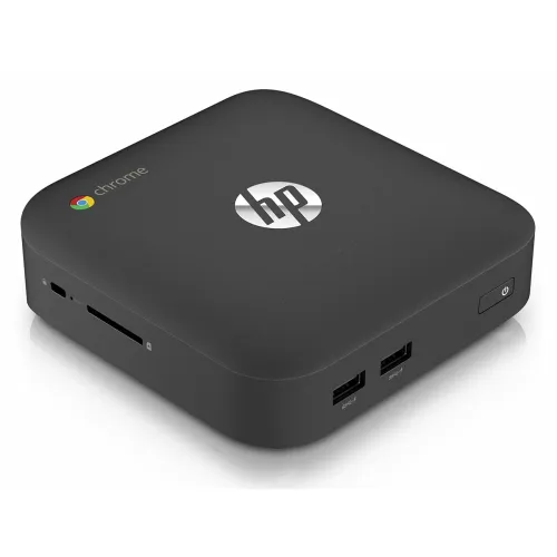 Image of HP Chromebox Mini PC, Intel Core i7, 8GB RAM, 256GB SSD.