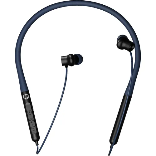 Image of HP H100 Wireless Neckband Headset, Tablets, Smartphones, PCs, and Other Devices with Bluetooth®