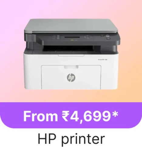 Image of HP Printer starting @ ₹4699 on Flipkart GOAT Sale