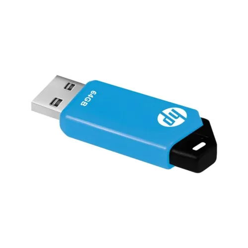 Image of HP v150w 64 GB USB 2.0 Flash Drive (Blue)