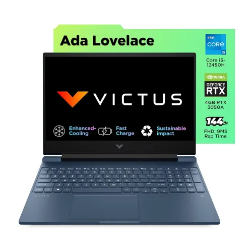 Image of HP Victus, 12th Gen Intel Core i5-12450H, RTX 3050, 16GB DDR4,512GB SSD