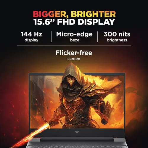 Image of HP Victus MSO 2024 Intel Core i5 13th Gen 13420H - (16 GB/512 GB SSD/Windows 11 Home/4 GB Graphics/NVIDIA GeForce RTX 20
