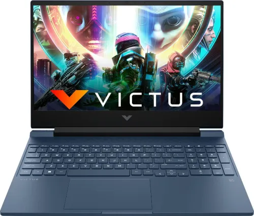 Image of HP Victus Ryzen 5 Hexa Core 5600H 8GB 512GB SSD Windows 11 AMD Radeon RX 6500M 15.6 inch Gaming Laptop 4.5 stars