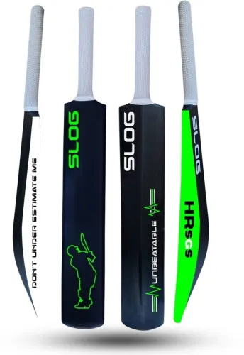 Image of HRSGS THE ORIGINAL Full‑Size Hard Plastic Cricket Bat – 850 g 