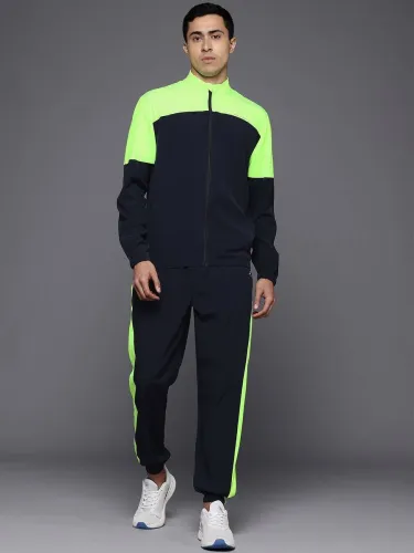 Image of HRX by Hrithik Roshan Colorblock Men Track Suit