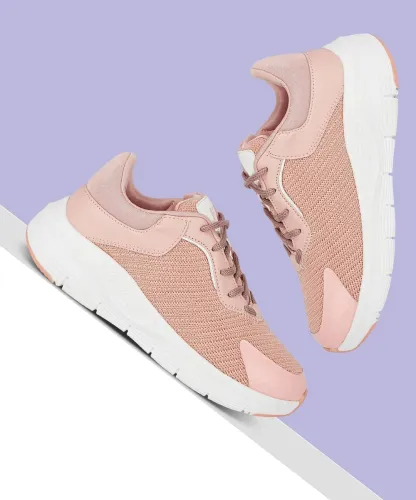 Image of HRX by Hrithik Roshan GoLite Running Shoes For Women (Pink , 5)