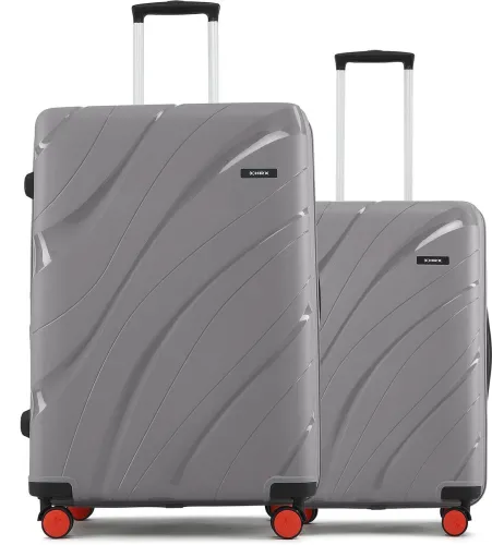 Image of HRX by Hrithik Roshan Hard Body Set of 2 Luggage 8 Wheels
