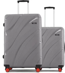 HRX by Hrithik Roshan Hard Body Set of 2 Luggage 8 Wheels