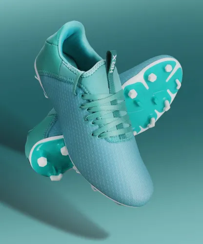 Image of HRX by Hrithik Roshan  Striker Football Shoes For Men  (Green , 8)