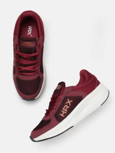 Image of HRX by Hrithik Roshan Running Shoes For Women (Maroon , 7)