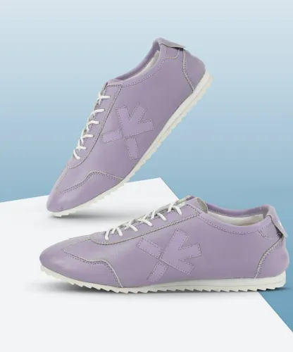 Image of HRX by Hrithik Roshan Sneakers For Women  (Purple , 6)