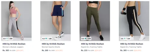 Image of HRX by Hrithik Roshan Women's Sports fashion at 70%-82% Discount