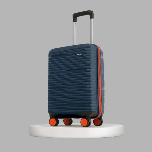 Image of HRX Small Cabin Suitcase (56 cm) 8 Wheels - Zanzibar - Blue