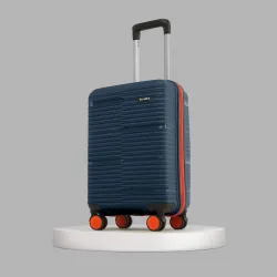 HRX Small Cabin Suitcase (56 cm) 8 Wheels - Zanzibar - Blue