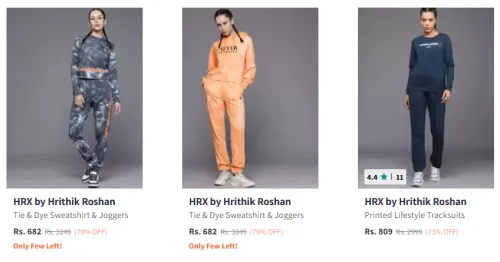 Image of HRX Women Fashion Sweatshirt Starting @ ₹682
