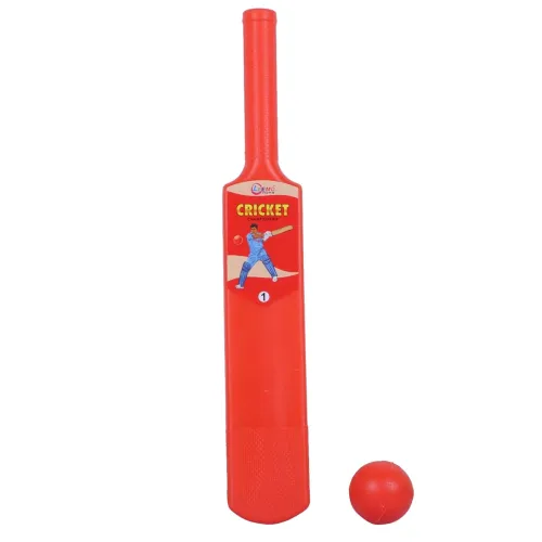 Image of XH TOYS Small Kids Plastic Cricket Bat, Multicolor