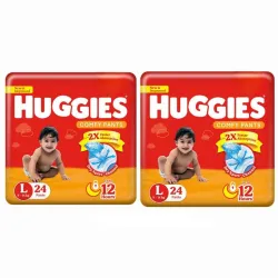 Huggies Comfy Baby 48 (L) Diaper Pants