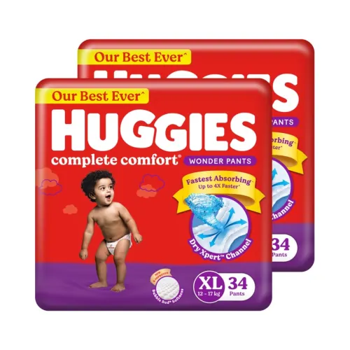 Image of Huggies Complete Comfort Wonder Pants XL 68 Count