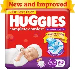 Huggies Wonder Pants Diapers New Born 90 Pieces