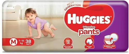 Image of Huggies Wonder Pants - M  (38 Pieces)