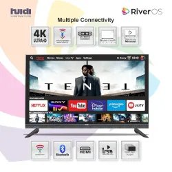 HUIDI 140 cm (55) 4K Ultra HD Smart Android TV