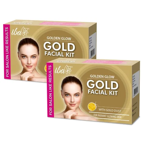 Image of Iba Golden Glow Gold Facial Kit (Pack of 2)