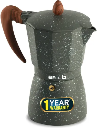Image of iBELL MP6450S Classic Moka Pot 6 Cups Coffee Maker