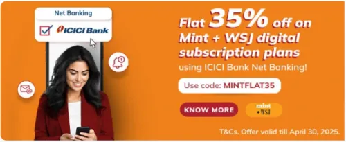 Image of ICICI Bank Coupon : Flat 35% discount on Mint