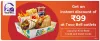 ICICI Bank Offer : Get an discount of ₹ 99 at Taco Bell